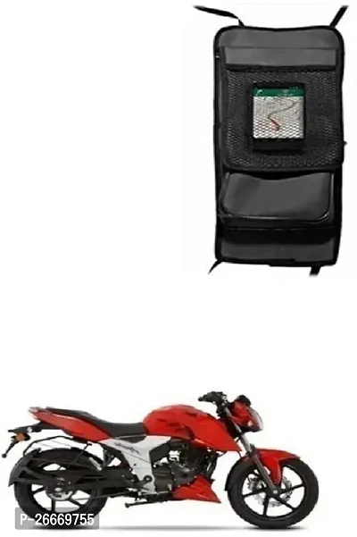 Asesome Creation TC3P 15 Strap TVS Apache Bike Tank Cover