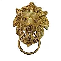 CAPE SHOPPERS Brass Logo Big Face Lion for Bullet-thumb2