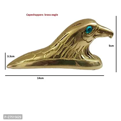 CAPE SHOPPERS Brass Eagle Sky Blue Eye Mudguard Logo for All Bullet-thumb3