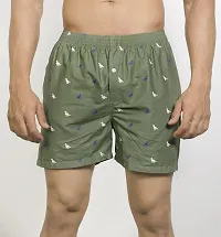 PANTHUSHTI Boxers for Men|| 100? Pure Cotton Combo||Boxer|| Shorts for Mens(Pack of 3)-thumb3