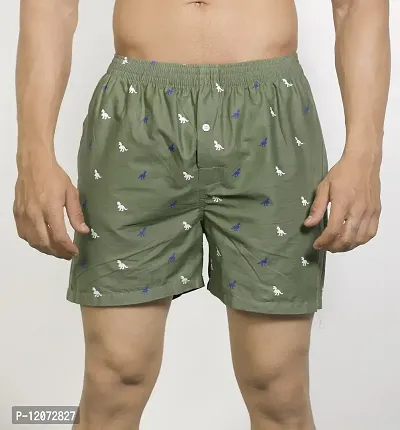 PANTHUSHTI Boxers for Men|| 100? Pure Cotton Combo||Boxer|| Shorts for Mens(Pack of 3)-thumb4