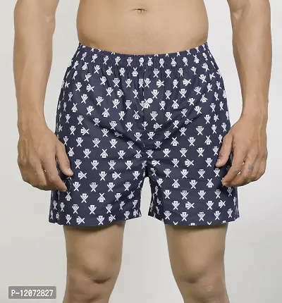 PANTHUSHTI Boxers for Men|| 100? Pure Cotton Combo||Boxer|| Shorts for Mens(Pack of 3)-thumb2