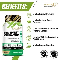 MuscleXP Immune-Multi Greens  Fruits, 60 Tablets-thumb4