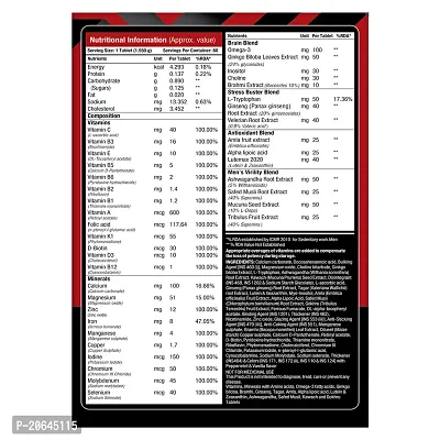 MuscleXP Men Daily Vital + Omega 3 Sports Multivitamin, 60 Tablets (Pack of 3)-thumb3