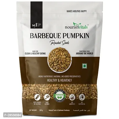 NourishVitals Barbeque Pumpkin Roasted Seed, Highly Nutritious | Natural, 200 g