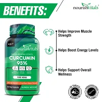 NourishVitals Curcumin 95% Curcuminoids, 60 Veg Capsules (Pack Of 3)-thumb4