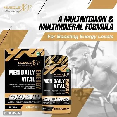 MuscleXP Men Daily Vital Energy 60 Tablets Pack of 2-thumb4