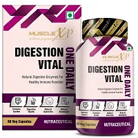 MuscleXP Digestion Vital One Daily, 60 Veg Capsules (Pack of 2)-thumb1