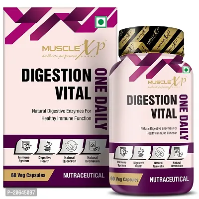 MuscleXP Digestion Vital One Daily, 60 Veg Capsules (Pack of 2)-thumb2