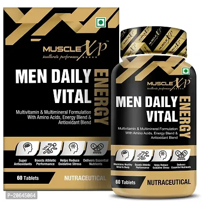 MuscleXP Men Daily Vital Energy 60 Tablets Pack of 2-thumb2