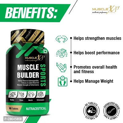 MuscleXP Muscle Builder Sports, 60 Tablets-thumb5