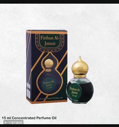 Al-Nuaim Glass bottel attar FIRDUS AL-JANNAT Attar 100% Original 15ml Concentrated perfume oil For Men  Women (Unisex) Floral Attar  Pocket Perfume