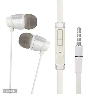in-Ear Headphones Earphones for Oppo K9x, Oppo K 9 x Handsfree | Headset | Universal Headphone | Wired | MIC | Music | 3.5mm Jack | Calling Function | Earbuds DV(A1G2)-thumb2