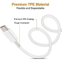 superfast charging cable for vivo X80, vivo X 80 USB Cable | Charging  Sync Data Cable | Rapid Quick Dash Fast Charging Cable| Type C to USB-A Cable -A1G12, White-thumb1