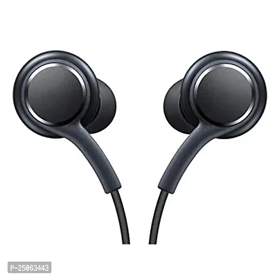 in-Ear Headphones Earphones for Samsung Galaxy Fold Handsfree | Headset | Universal Headphone | Wired | MIC | Music | 3.5mm Jack | Calling Function | Earbuds (A1G3)-thumb5