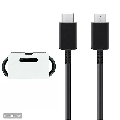 AIRMOBI USB-C to USB-C PVC 3.3 Feet Cable For Infinix Note 10 Pro, Infinix Note Ten Pro Fast charging Type C Cable, for i- Phone 15 Series USB-C Devices, Tough and Durable, 60W PD- A1G9,BLK-thumb4