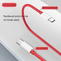 AIRMOBI USB Type C To Type C 4A (60W) Sync  Fast Charging Cable For Huawei nova 9, Huawei nova Nine Supports Power Delivery (PD) With Rapid Data Transmission- A1G2,RED-thumb4