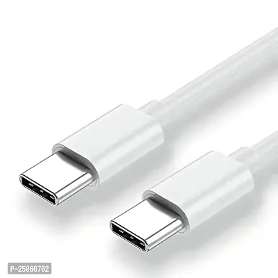 AIRMOBI 10W to 65W Type-C USB Cable for Realme 6 Pro, Realme Six Pro USB Cable Original Like Charger Cable, Data Sync Cable | Type C to USB-A Cable- A1G11,WHITE