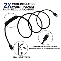 Type-C to USB A Cable For Amazon Fire HD 8 Plus,Amazon Fire HD 8,Amazon Fire HD 10 USB Cable Original Charger Cable -A1G8,BLACK-thumb2