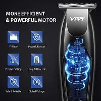VGR V-070 Professional Hair Trimmer Runtime: 120 min Trimmer for Men (Black)-thumb1