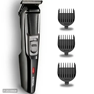 Up to 30 mins cordless use after 10 hour charging Length Adjustments: 4. Trimming Range: 0.5 - 10 mm Blade Material: Stainless Steel. Ideal For: Men. Power Source: Battery ...-thumb0