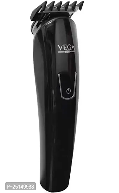 Vega T-2 VHTH14 Hair and Beard Trimmer (Black) For Men Customize your beard style from a short stubble to a full beard with Vega T-2 beard trimmer. Your go to style partner ...-thumb0
