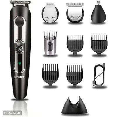 High Precision Hair Grooming Hair Trimmers With Stainless Steel Blade Quick Charge Long Lasting Battery-thumb0