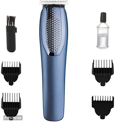 Rechargeable Beard Trimmer For Men.lavnik Cordless High Grade Stainless Steel Blade With Detachable Head Beard Trimmer For Men. Trimming Range For 4 Washable User Guide Hair ...-thumb0