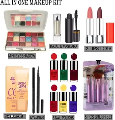 makeup kit full set for women high quality cosmetic set  (Pack of 15)