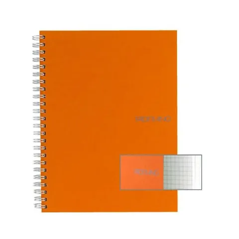 Fabriano Ecoqua A5 Sprial Bound Graph 5MM Notebook