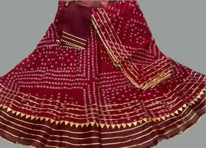 Elegant Patola Silk Lehenga Choli And Dupatta Set For Women