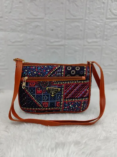 Stylish PU Sling Bag For Women