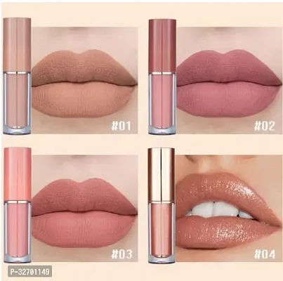 The Elan Beaute Style Velvet Liquid Matte Lipstick Pack of 4