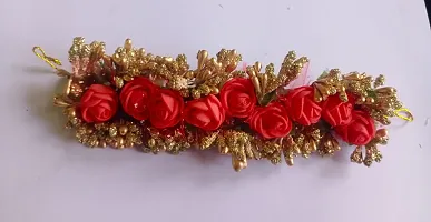 New Artificial Flower Gajra Juda/Accessories Bun For Women, Grils,-thumb1