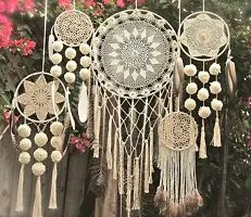 Premium Quality Pushpa Creation 7 Inch Macrame Metal Craft Ring Hoop- Dream Catcher, Wreath, Wall Hanging, Diy And Other Projects 6 Pieces-thumb2