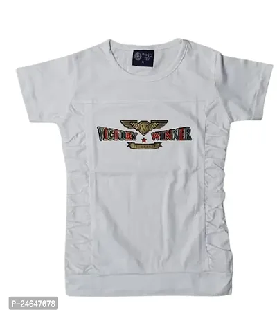 Fancy Cotton Tees For Baby Girls-thumb0