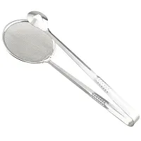 2In1 Stainless Steel Filter Spoon with Clip Food Kitchen Oil-Frying Multi-Functional-thumb3