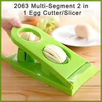 Multi-Segment 2 in 1 Egg Cutter / Slicer-thumb1