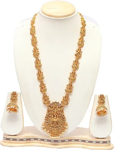 Gorgeous Laxmi Temple Jewelry Set