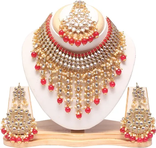 Wedding Bridal Kundan Jewellery Set For Women