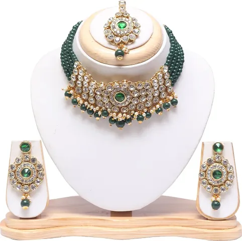 Trendy Alloy Kundan Jewellery Set For Women