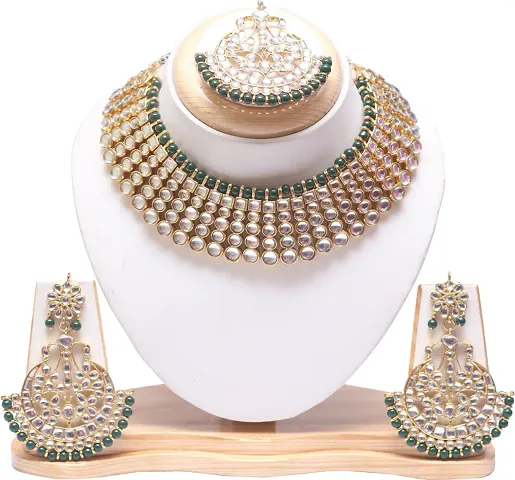 Traditional Alloy Necklace Set for Women