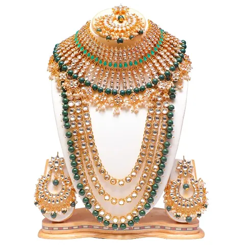 Wedding Bridal Kundan Jewellery Set For Women