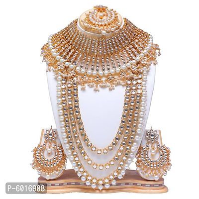 Wedding Bridal Kundan Jewellery Set For Women