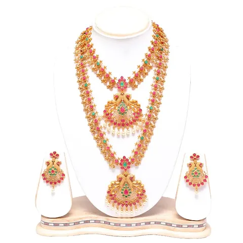 South Indian Jewellery Necklace Set For Women