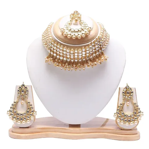 Beautiful Alloy Kundan Jewellery Sets For Women