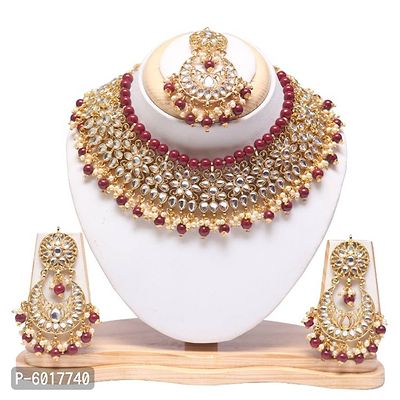 Trendy Alloy Kundan Jewellery Set For Women