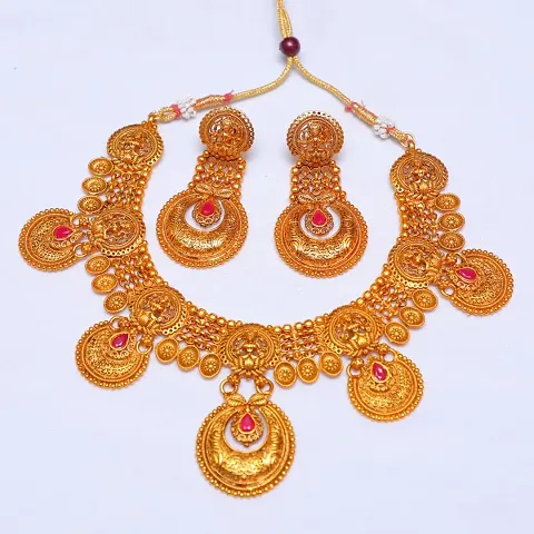 Women Copper Jewellery Set 