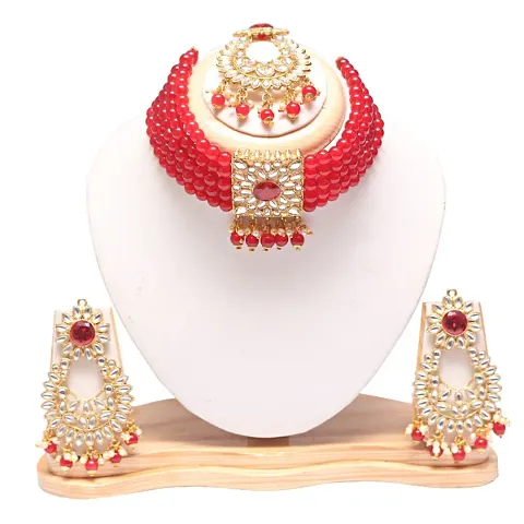 Partywear Kundan Jewelry Set for Women