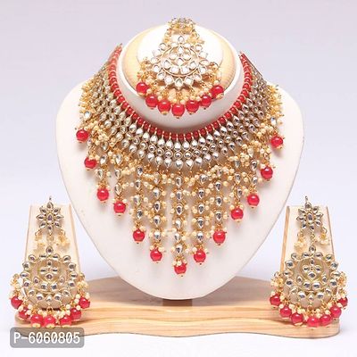 Wedding Bridal Kundan Jewellery Set For Women-thumb0